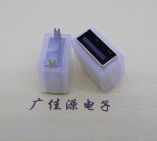 宝安USB连接器接口 10.5MM防水立插母座 鱼叉脚